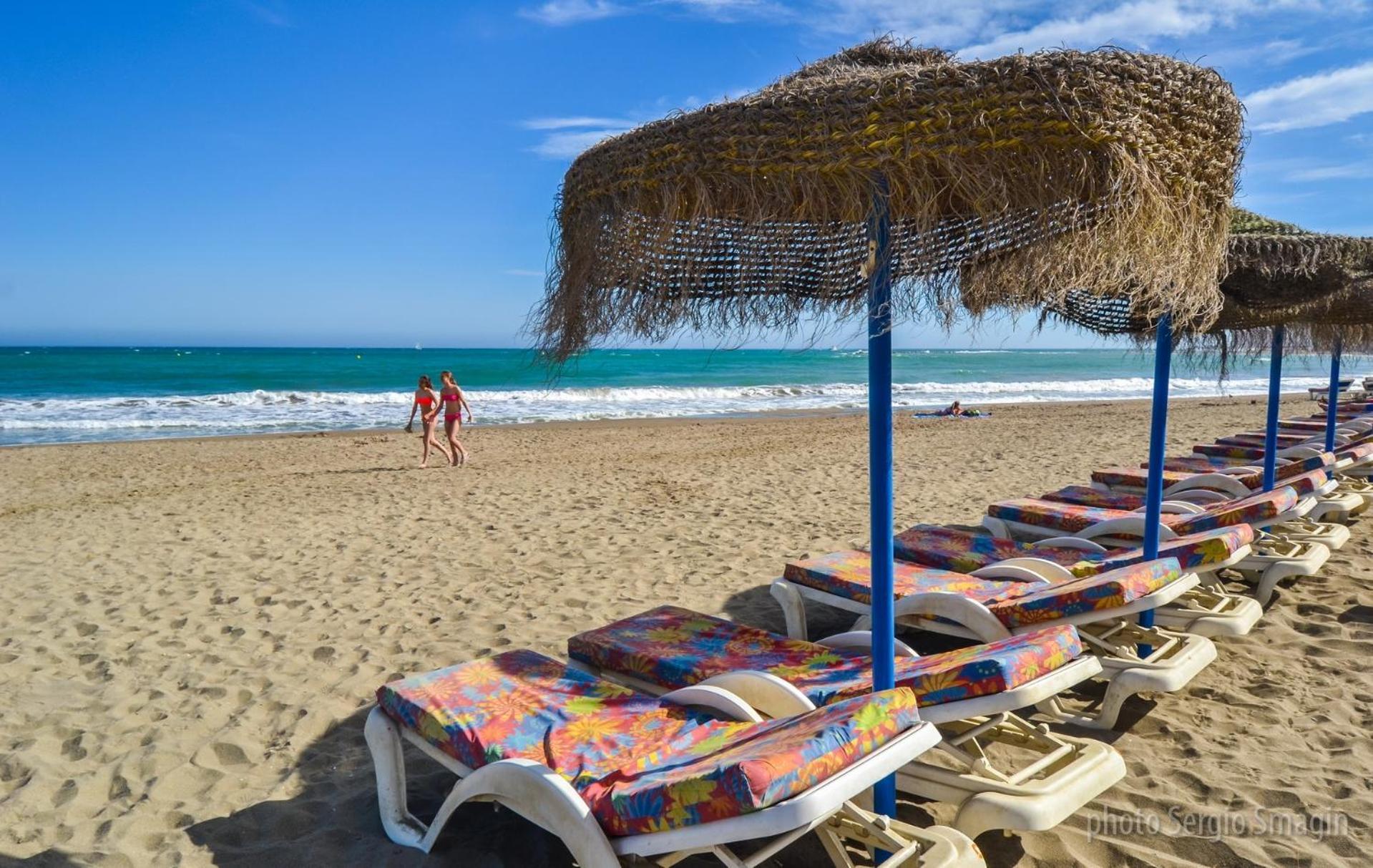 426 Estudio En Minerva Apartamentos - Vista Al Jardin - Piscina Y Playa ベナルマデナ エクステリア 写真