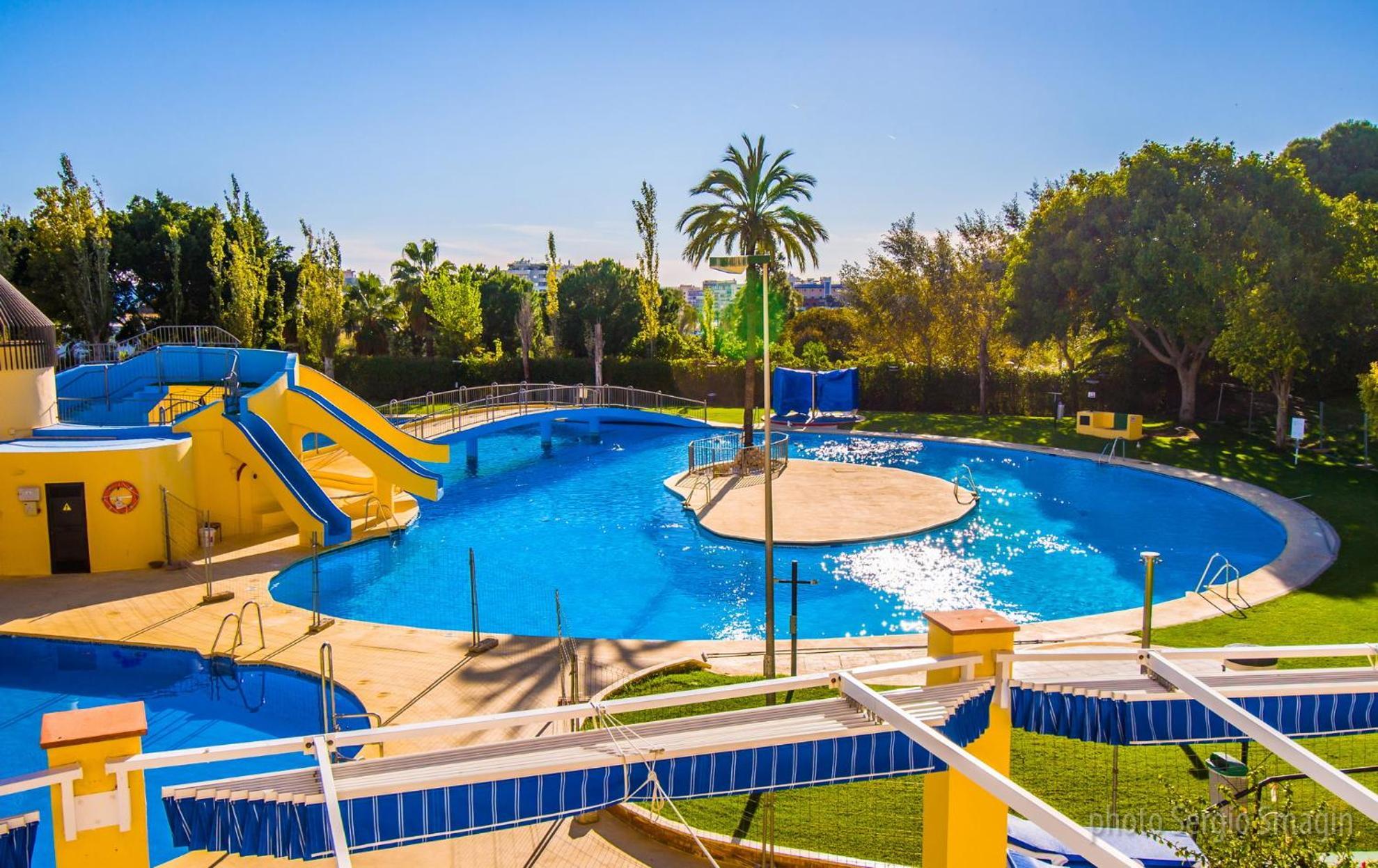 426 Estudio En Minerva Apartamentos - Vista Al Jardin - Piscina Y Playa ベナルマデナ エクステリア 写真